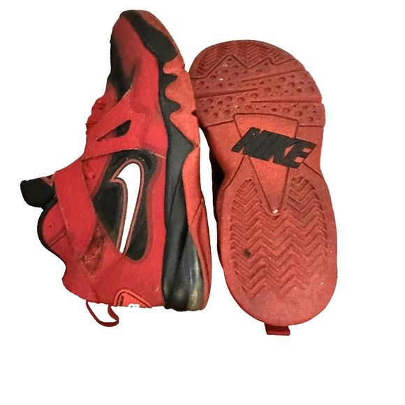 NIKE Air Force Max C 2 Hyperfuse 616761-600 University Red Men 8 Sneaker Shoe main image 9